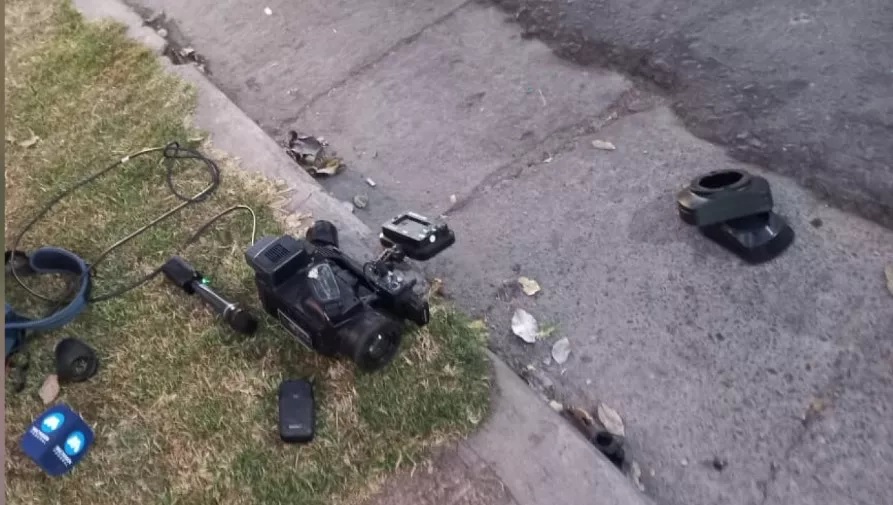 Imputaron al hombre que agredió a periodistas de Multivisión&nbsp;