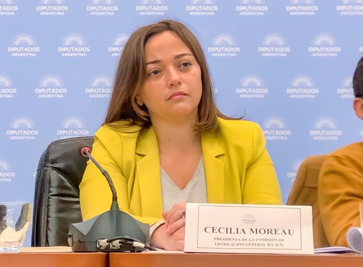 Cecilia Moreau será la primera mujer en presidir la Cámara de Diputados 